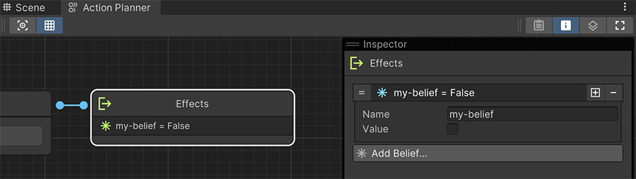 GOAP Effects node overview