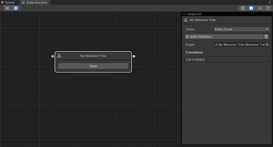 Subgraph in a State Machine